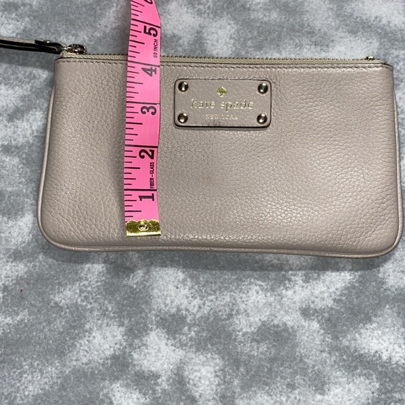 Kate Spade New York Leather Clutch - Cream NWOT